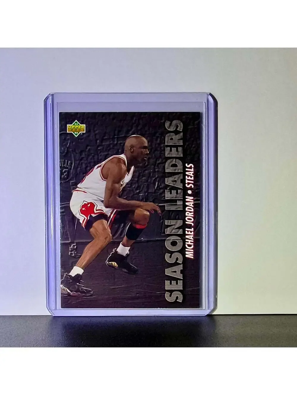 Michael Jordan 1992-93 Upper Deck Season Leaders #171 Card Chicago Bulls